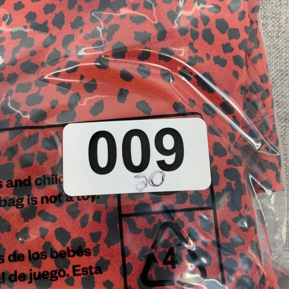 Motherhood Leopard‎ Button Down Blouse Red Black Small Long Sleeve Collared - Picture 13 of 13